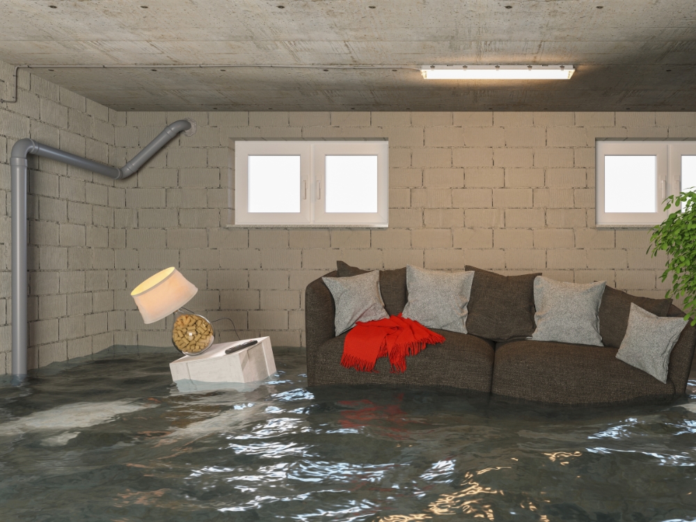 water damage restoration process